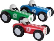 Jouéco Houten Klassieke Raceauto's 3-delig