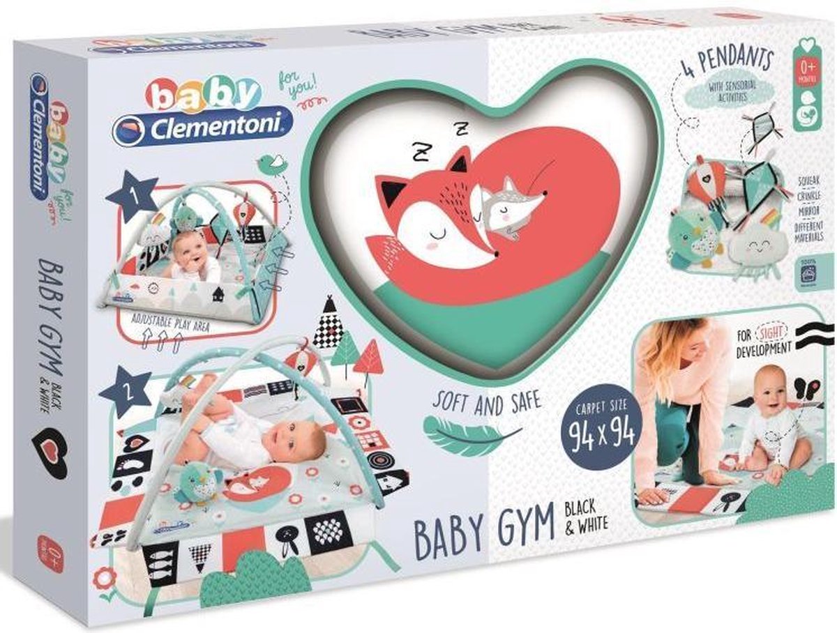 Activity Gym- Black & White