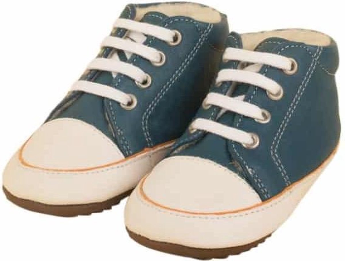 Dulis babyslofjes sneaker bootie petrol
