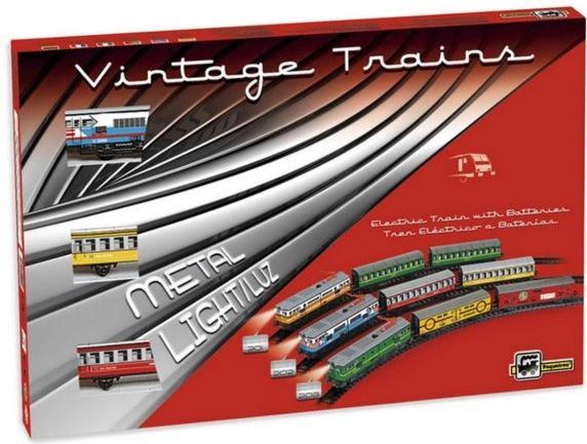 Pequetren Startset Batterij 202 Classic Passagiers Trein