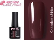 Jelly Bean Nail Polish Gel Nagellak - Chocolate (844a) - UV Nagellak 8ml