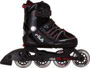 Fila Inlineskates - Maat 32-35 - Unisex - zwart/ rood