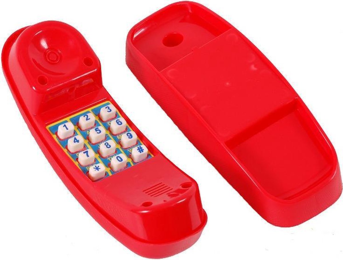 Telefoon Kunststof Rood