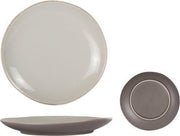 Oleada Taupe Dinerbord - Plat - Ø 27cm