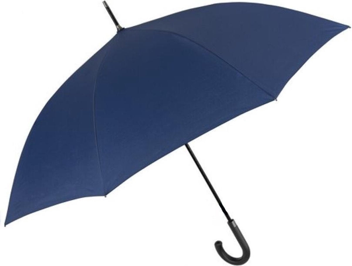 Perletti Golfparaplu Automatisch 122 Cm Gebogen Handvat Navy