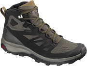 Salomon Outline mid GTX heren wandelsneaker zwart