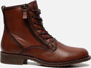 Tamaris Veterboots cognac - Maat 40