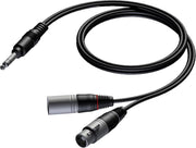 Procab CAB709 1x XLR mannelijk en 1x XLR vrouwelijk - 6