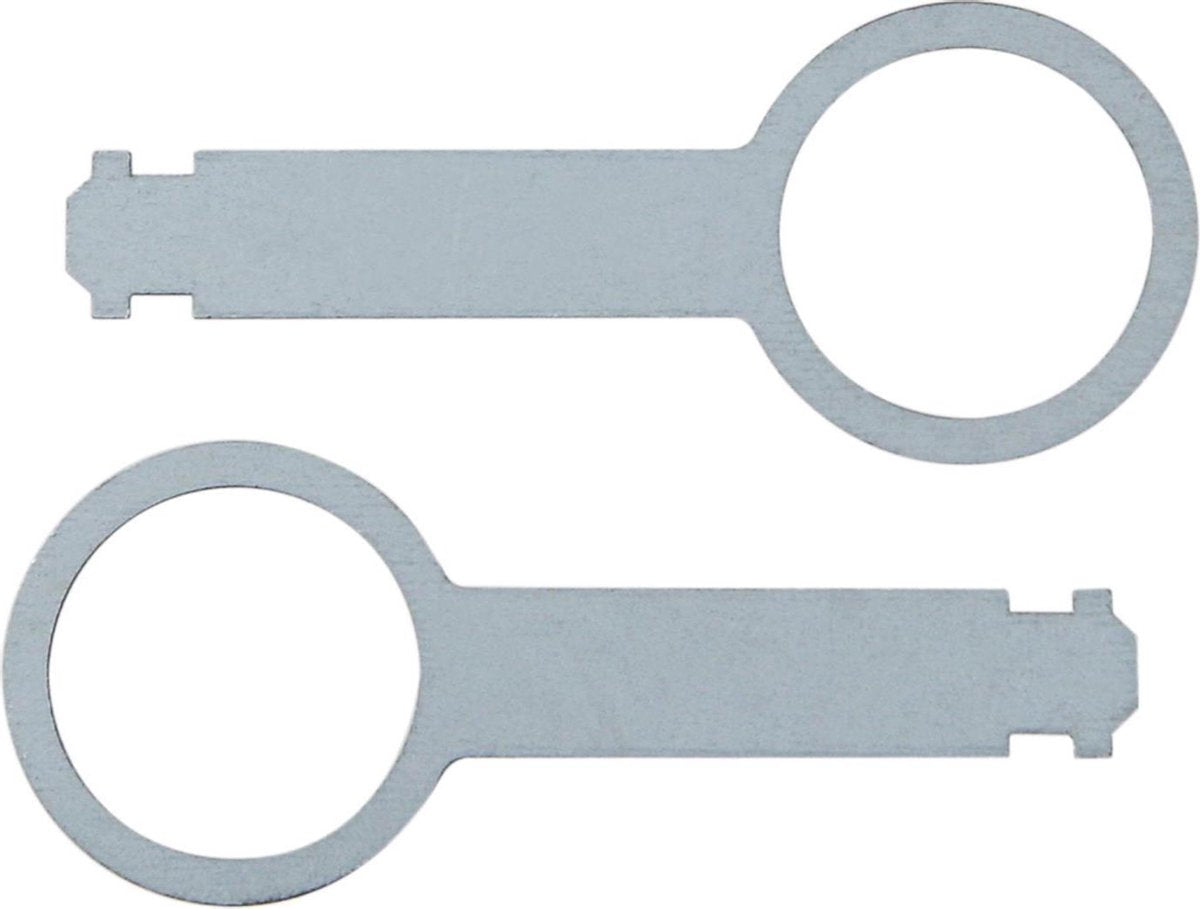 Ontgrendelings sleutel Audi- Volkswagen- Seat- Skoda met vertical release slot 2 stuks