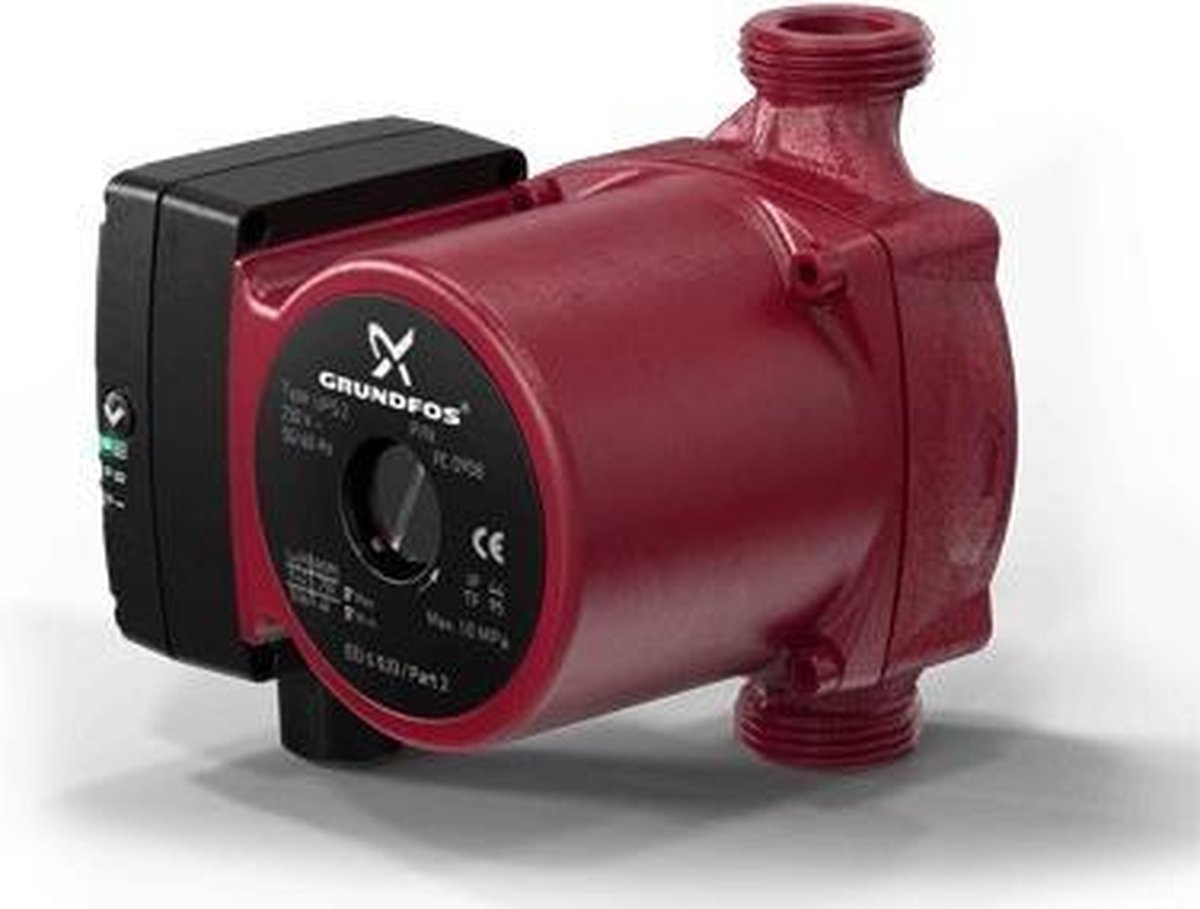 Grundfos UPS2 inbouw circulatiepomp 25-80 flens L=180 mm DN 25 PN 10