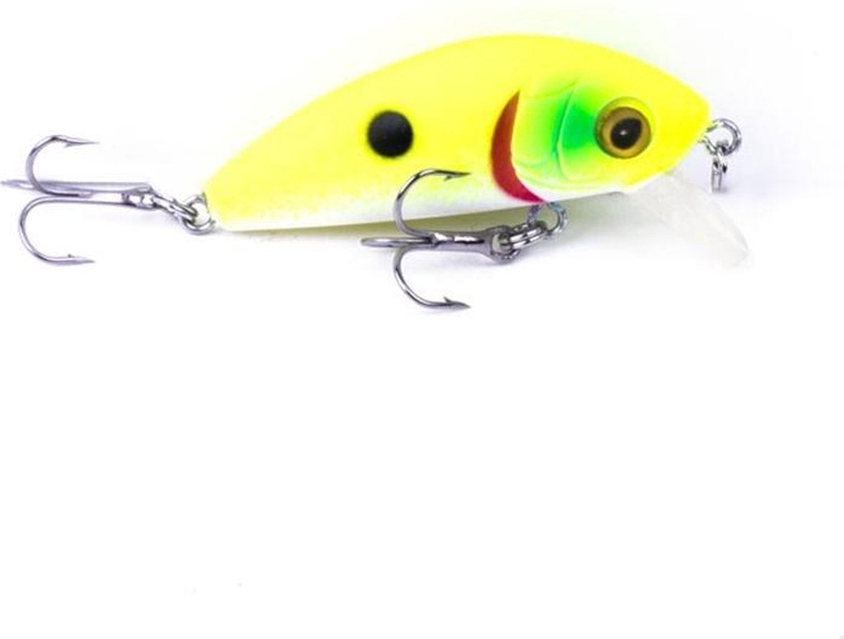 Viper Supp. Perch - Plug - Yellow - 5cm - Rood