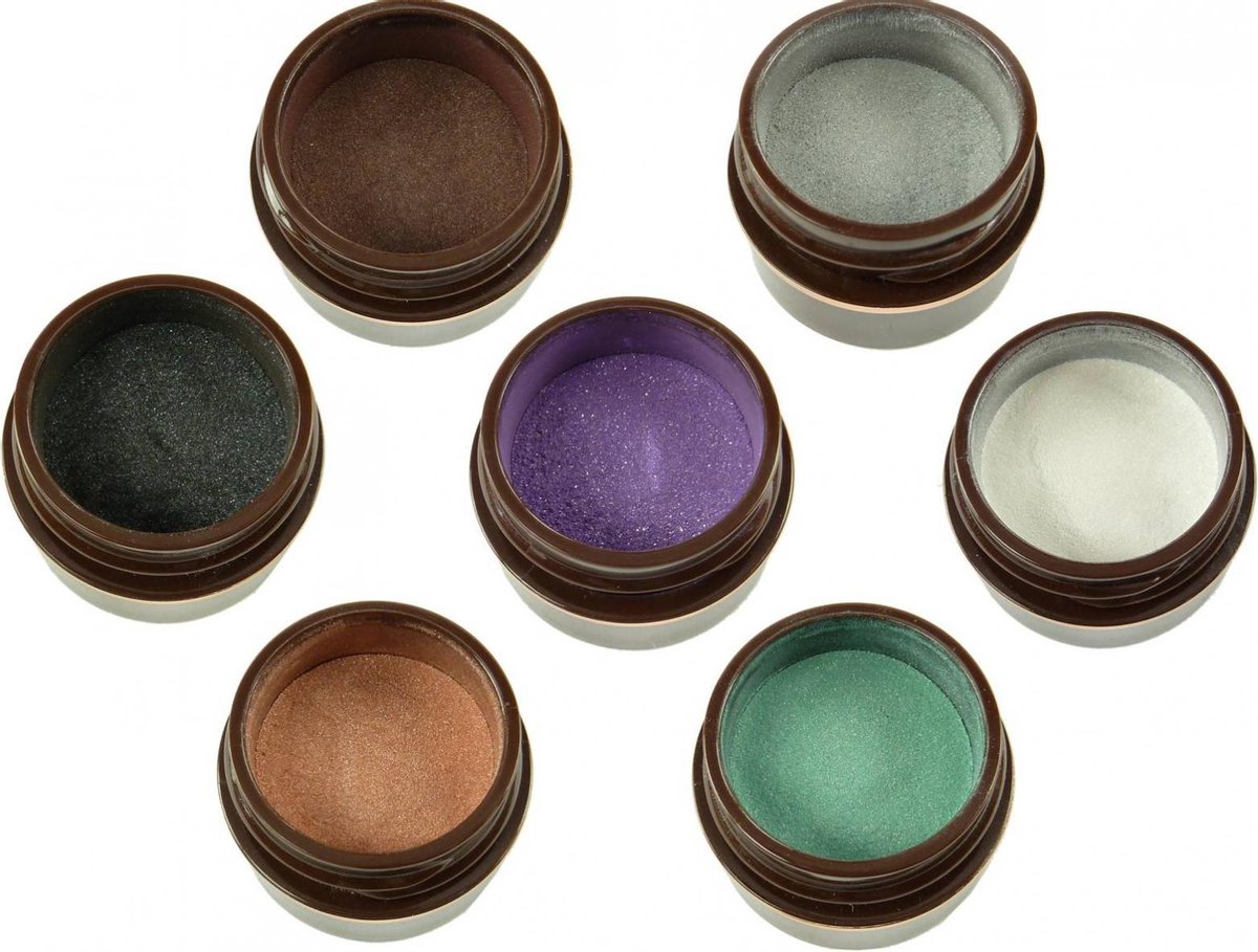 Phyts Eye Shadow Touch of Light different colors organic Cosmetische multipack 7x6ml