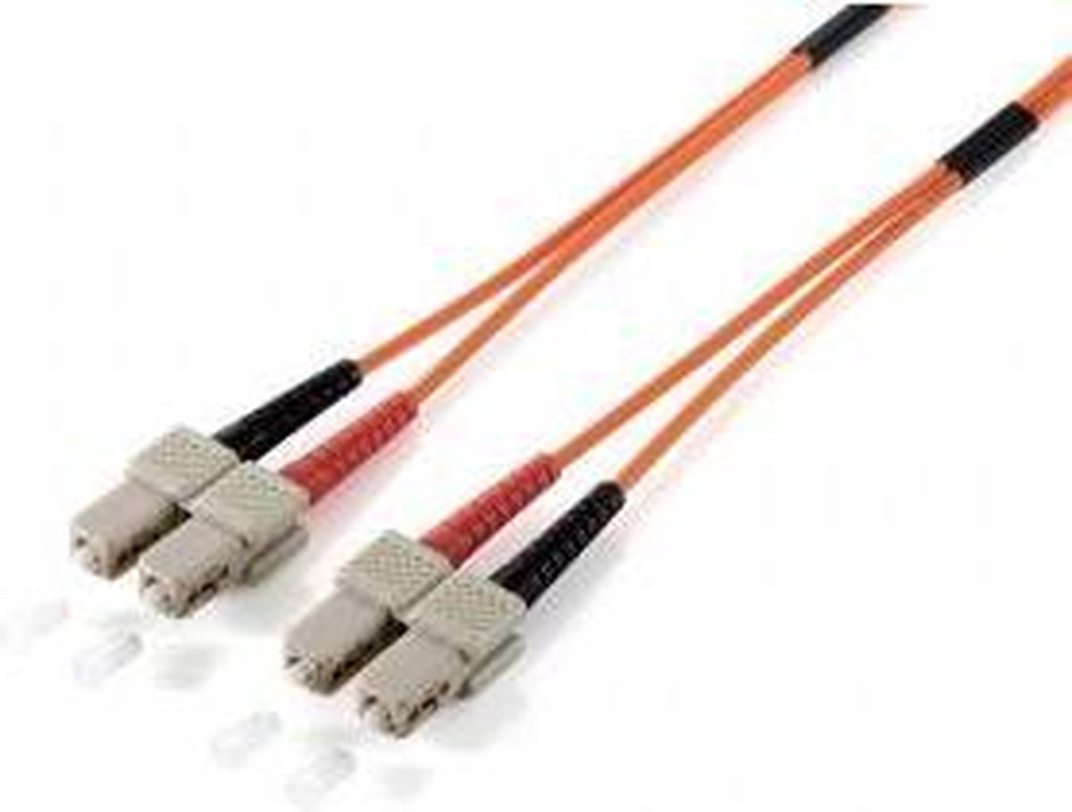 Equip 253336 Glasvezel kabel 10 m OS2 SC Geel