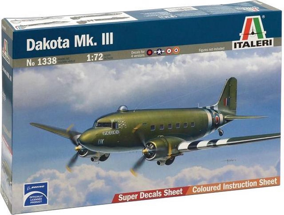 Italeri - Dakota Mk.iii 1:72 (Ita1338s)