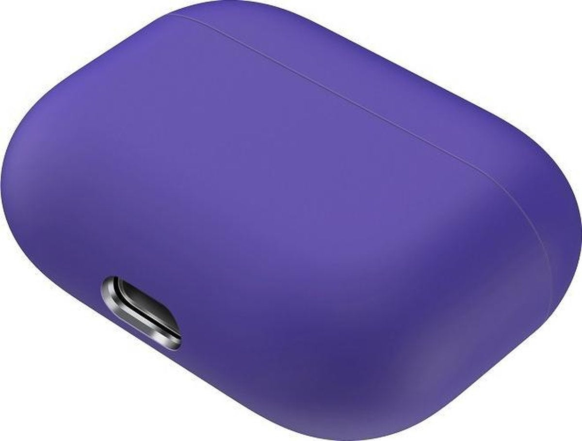 Mobigear Siliconen Cover Paars voor Apple AirPods pro