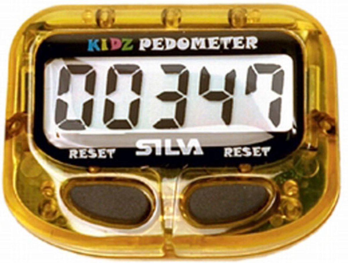 Silva Stappenteller - Kids - Geel