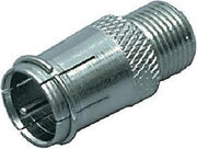 Konig Adapter f-connector quick mannelijk - f-connector vrouwelijk