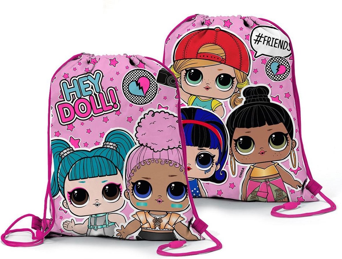 gym/zwem tas L.O.L. surprise (31cmx39cm)