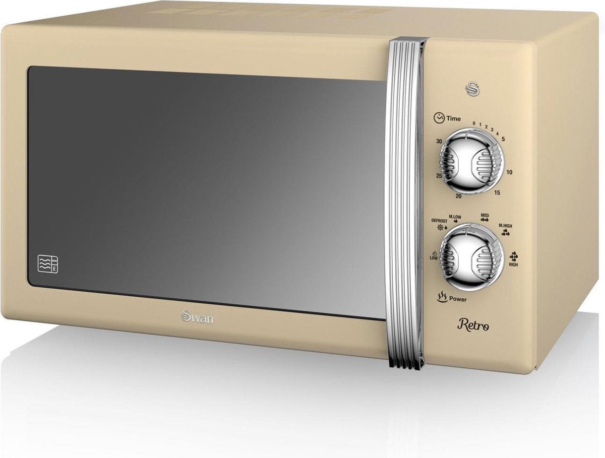 Swan SM22130CN - Retro Magnetron - Creme