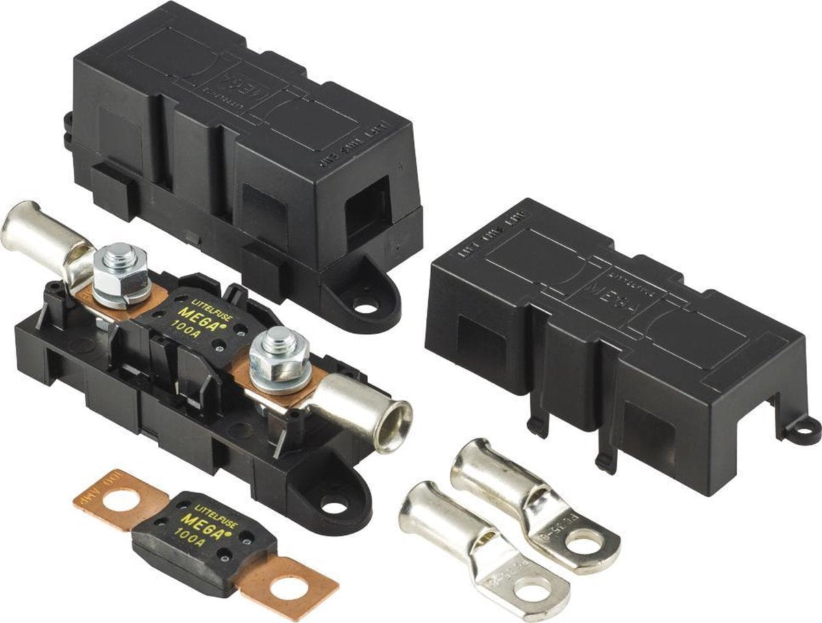 REDARC FK100 12/24V 100A - 2x Zekeringhouder + 2x 100A MAXI FUSE -