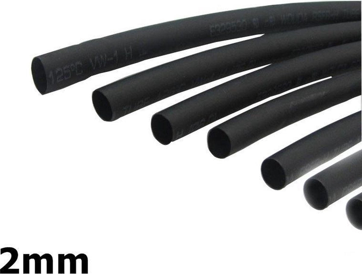 5 Meter - 2mm - Krimpkous Warmkrimp Heat Shrink Heatshrink