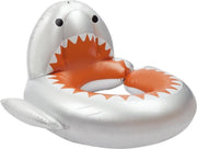 Sunnylife - Mini Zwemring Haai - opblaasbaar - 60 x 50 x 45cm - 3/6jaar