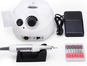 BenjaBeauty® Elektrische nagelvijl 35.000 RPM!! |manicure|pedicure|Gelnagels|Acrylnagels|Kunstnagels| Freesmachine|Bitjes set|Nagelfrees|Wit