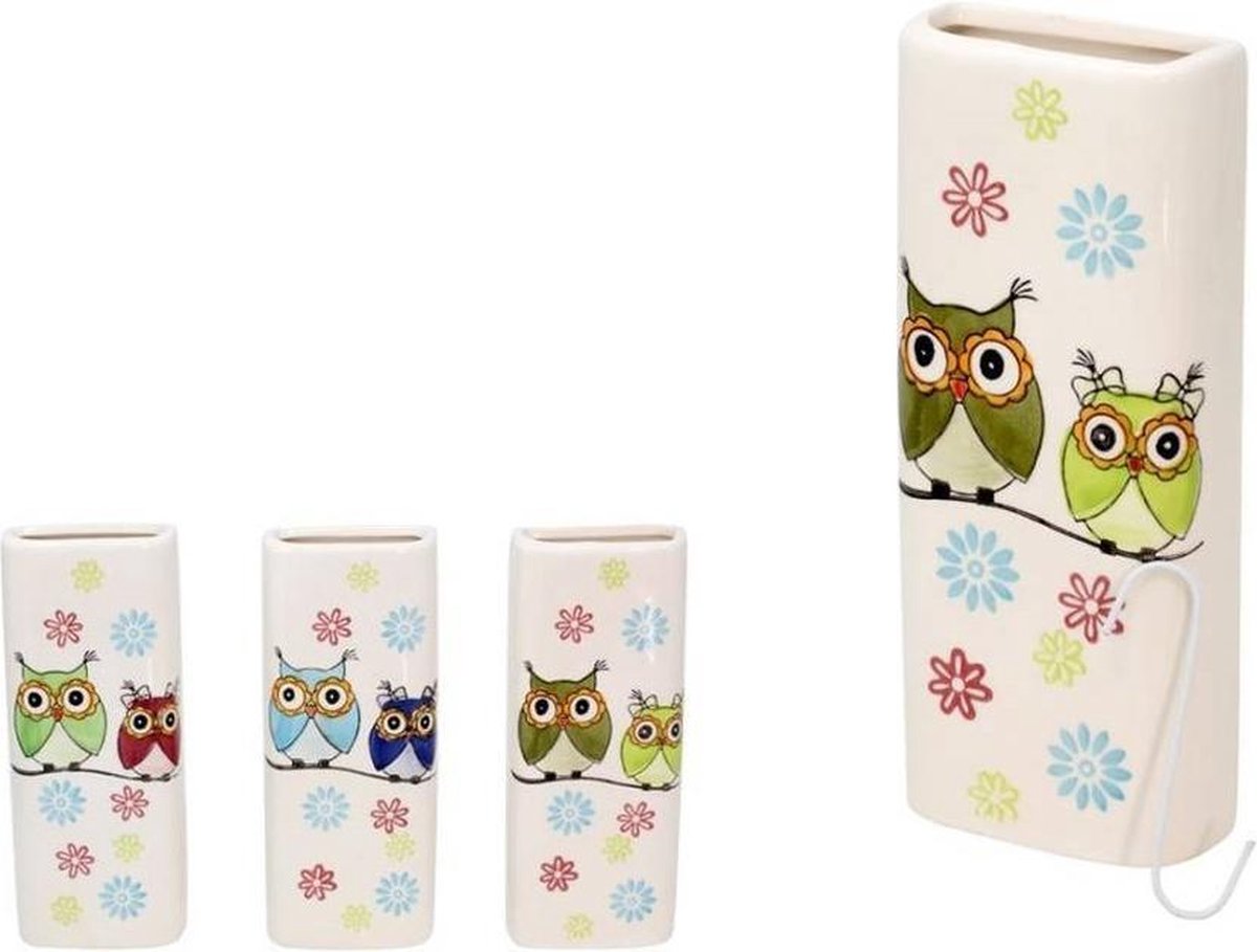 Uilen radiator bak luchtbevochtiger / waterverdamper rechthoekig 18 cm - Waterverdampers verwarming - Kinderkamer