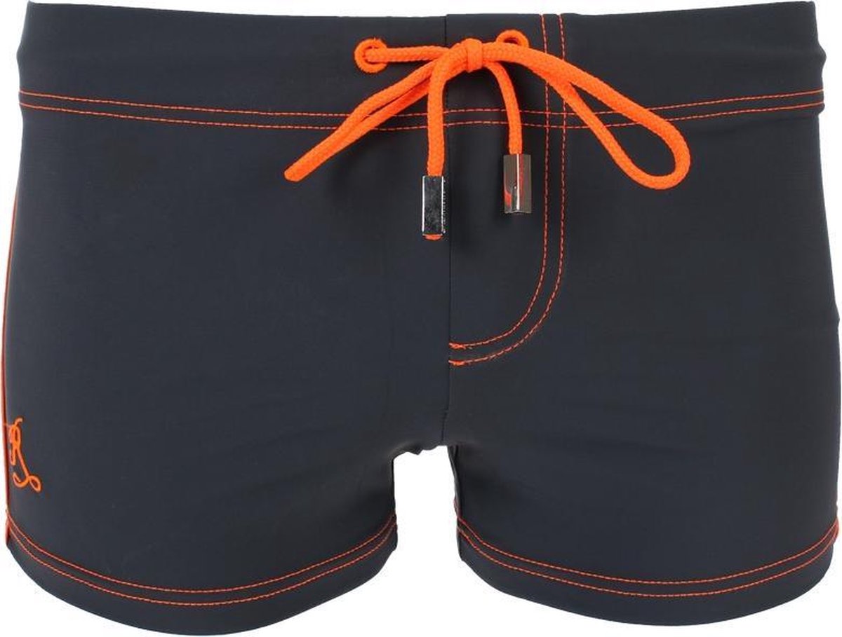 Ramatuelle - Heren - Borneo Zwembroek Khaki  - Grijs - XXL
