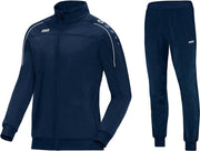 Jako - Classico - Trainingspak -navy/wit SR