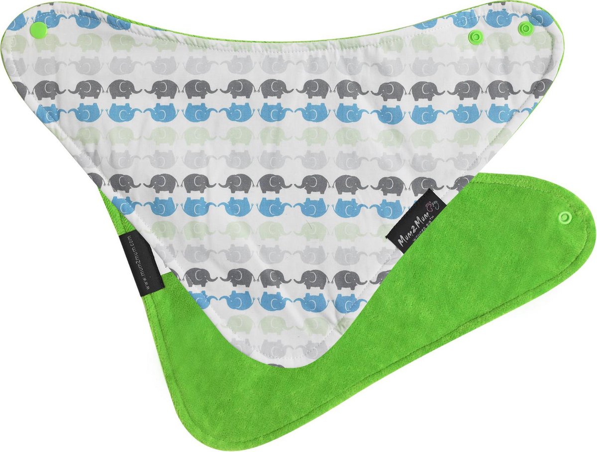 Mum2Mum - Fashion Bandana Wonderslab Katoen - Olifanten