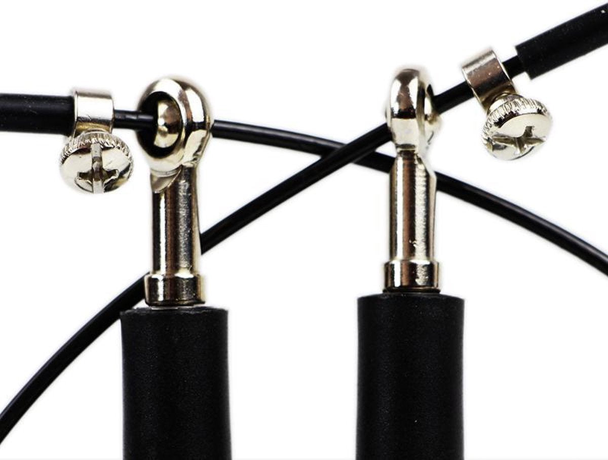 RTS products® Speedrope - Metaal - kogellagers - Metaal - Springtouw - Snel springtouw - Jumprope - Lengte Verstelbaar - Fitness - Fit - Indoor - Crossfit - MMA - Cardio - Boxing - Roestvrijstaal - Warming-up