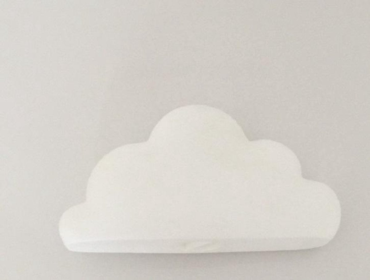 Atelier Pierre - Spaarpot Wolk - Wit - B 19 cm H 9 cm