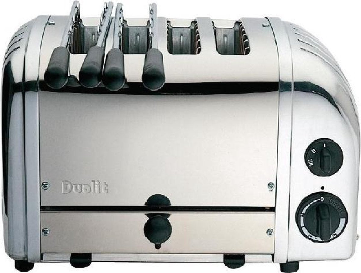Dualit broodrooster 2+1 slots - Polished