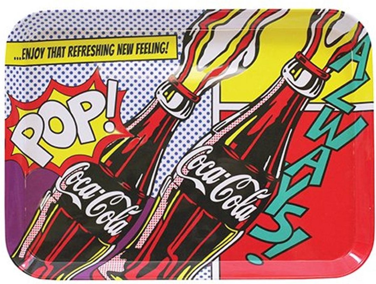 Coca-Cola Pop Graphic Serving Tray 38 x 28 cm