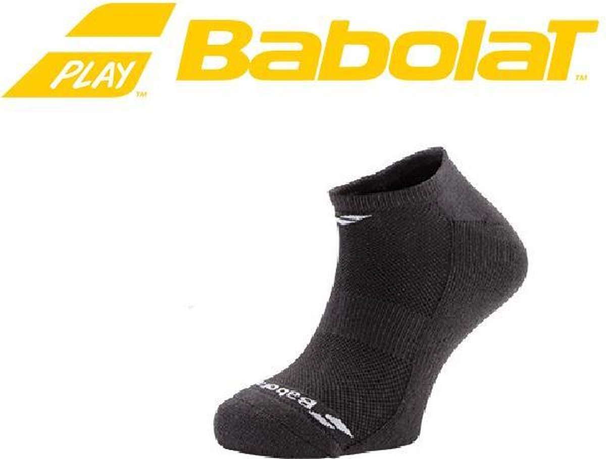 Babolat heren enkelsokken - zwart  - maat 47/50