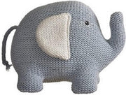 Egmont Toys Rammelaar gebreid Lenny Olifant 18x13 cm