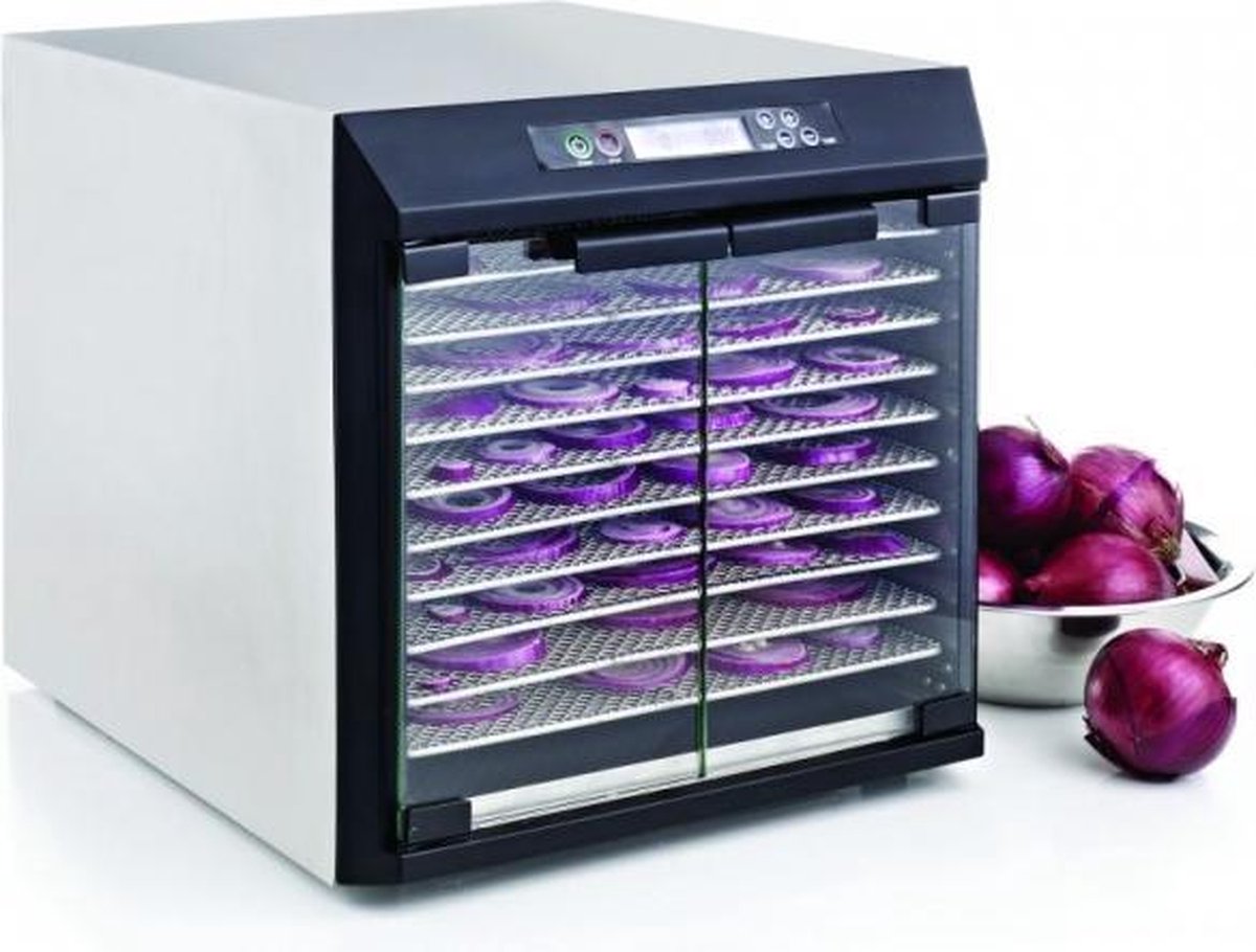 Excalibur EXC10ELF - Voedseldroger - Droogoven - 10 RVS lades - LCD Display - Glazen deuren
