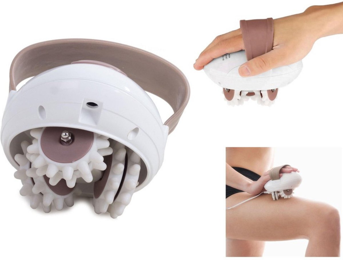 Massage Roller - Anticellulite apparaten - Neck Massage - Multifunctioneel - Draaiende massage apparaat - Anti-Cellulitis - Stress Masseren - Moederdag - Kado