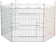 Hondenren - Puppyren - Hondenkennel - Honden - Veelkleurig - Ø120 x H60cm