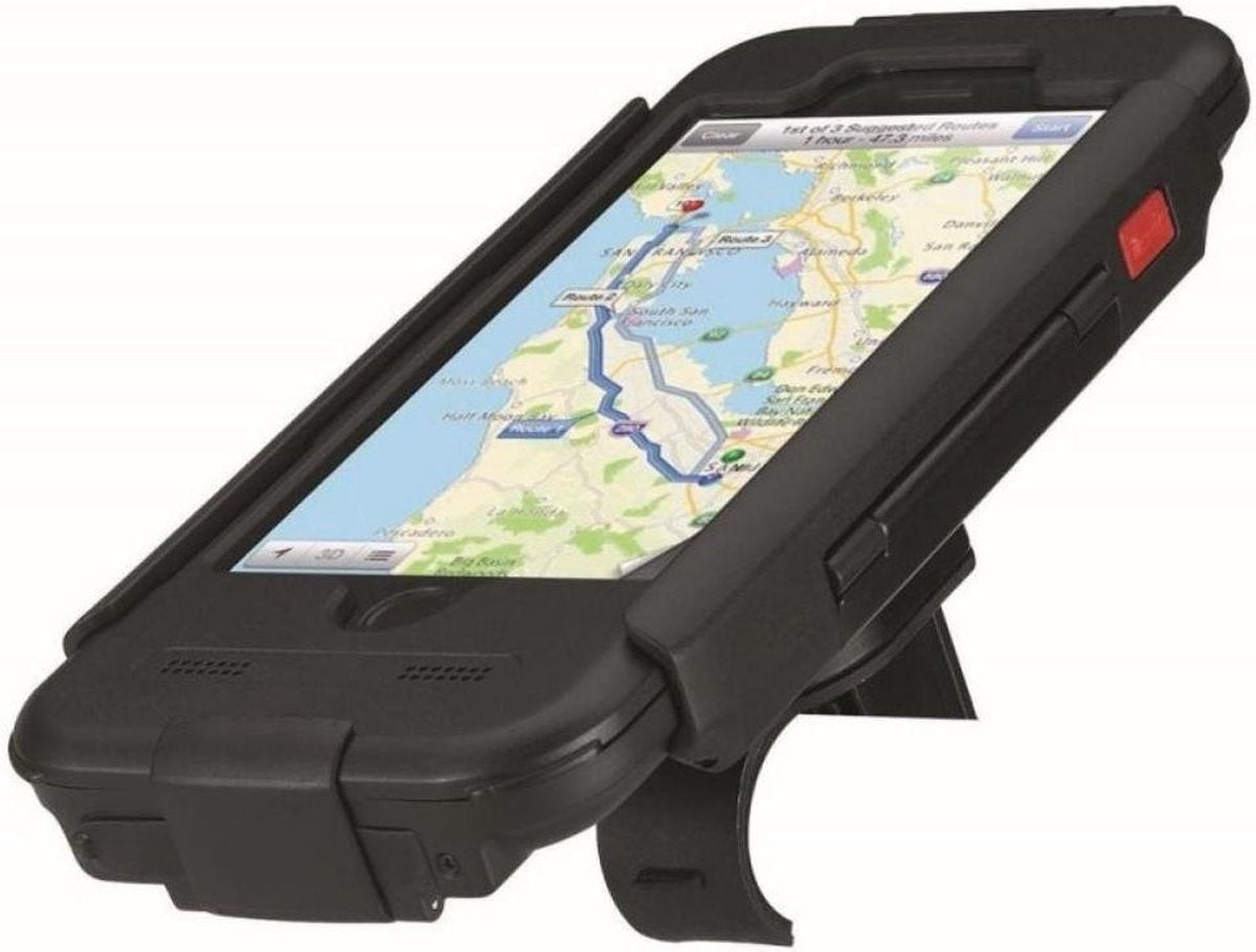 Tigra Bike Console Telefoonhouder Fiets voor de Apple iPhone 6(s) - Zwart