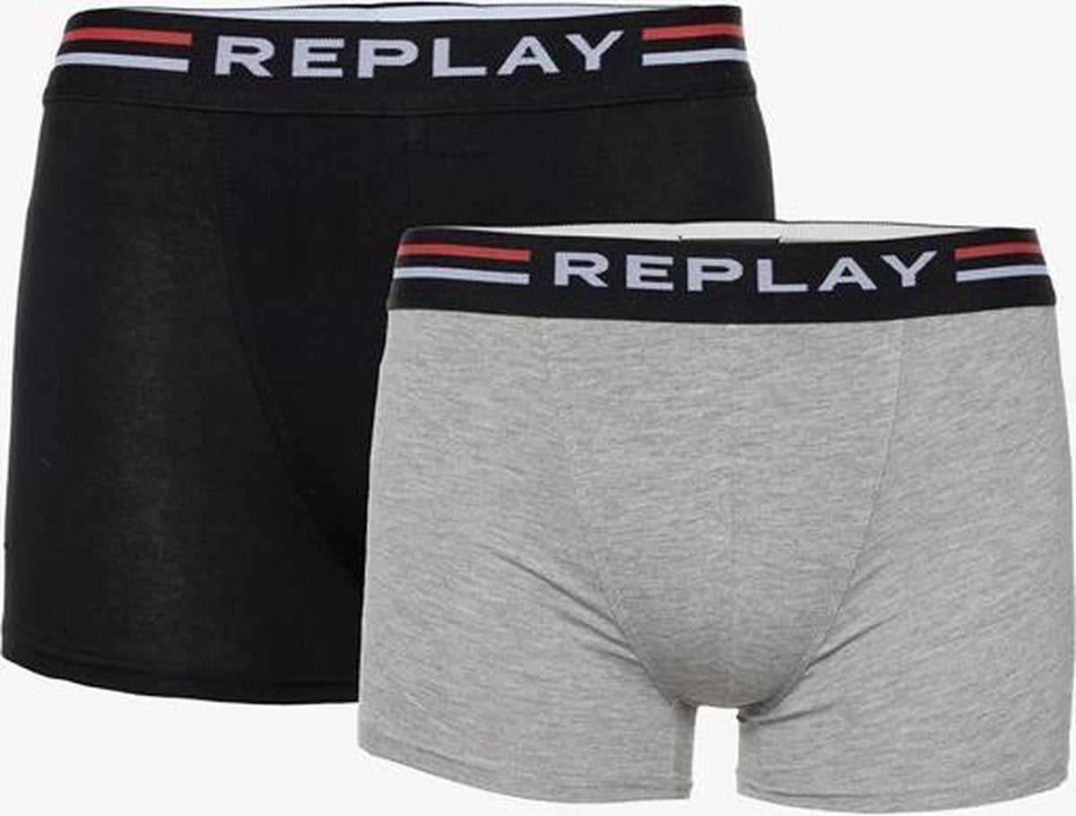 Replay heren boxershort 2-pack -  - Maat XXL