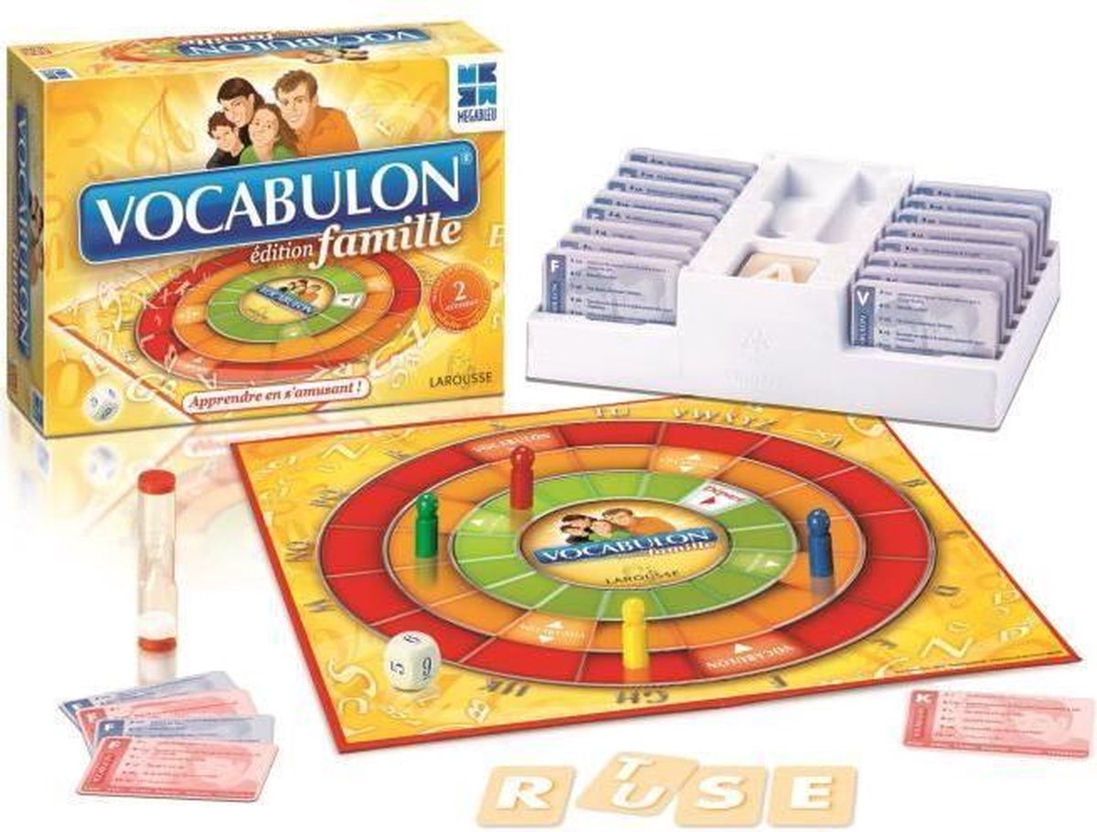 MEGABLEU Vocabulon Famille