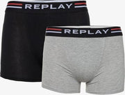 Replay heren boxershort 2-pack -  - Maat S