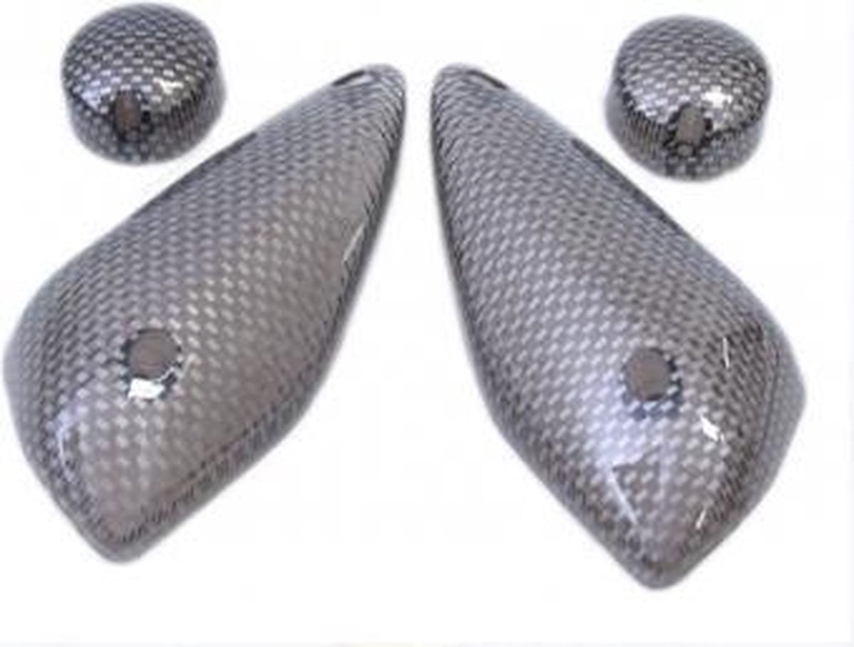 DMP Knipperlicht Glazenset Carbon Yamaha Aerox 2000