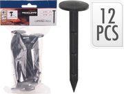 Redcliffs Tentsticks 12 Stuks Zwart 10