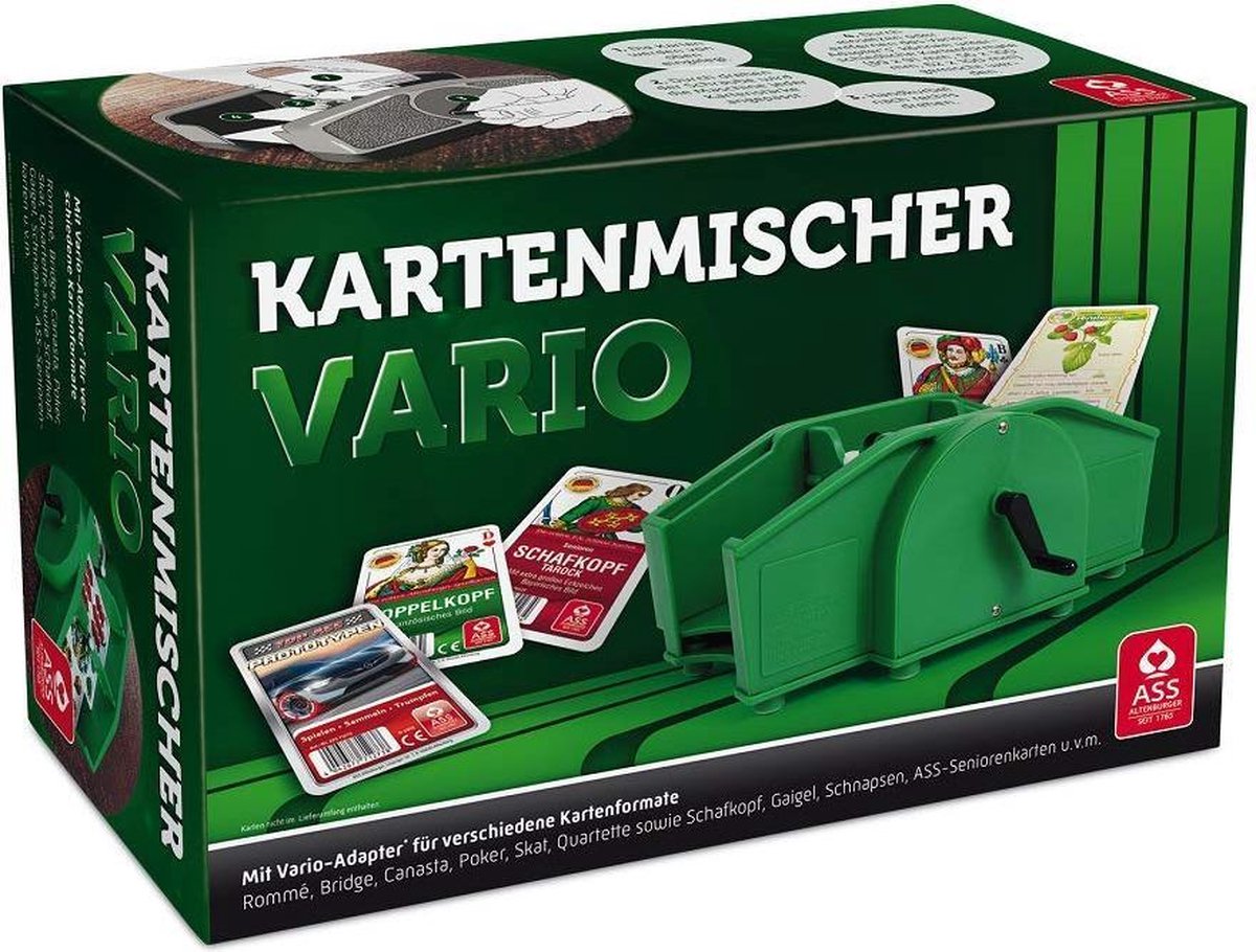 Philos Kaartschudmachine Vario (kunststof)