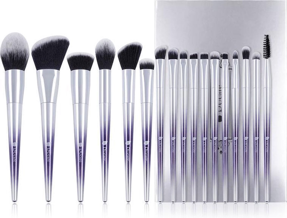 Dermarolling 17-Delige Make Up Kwasten Set R1701