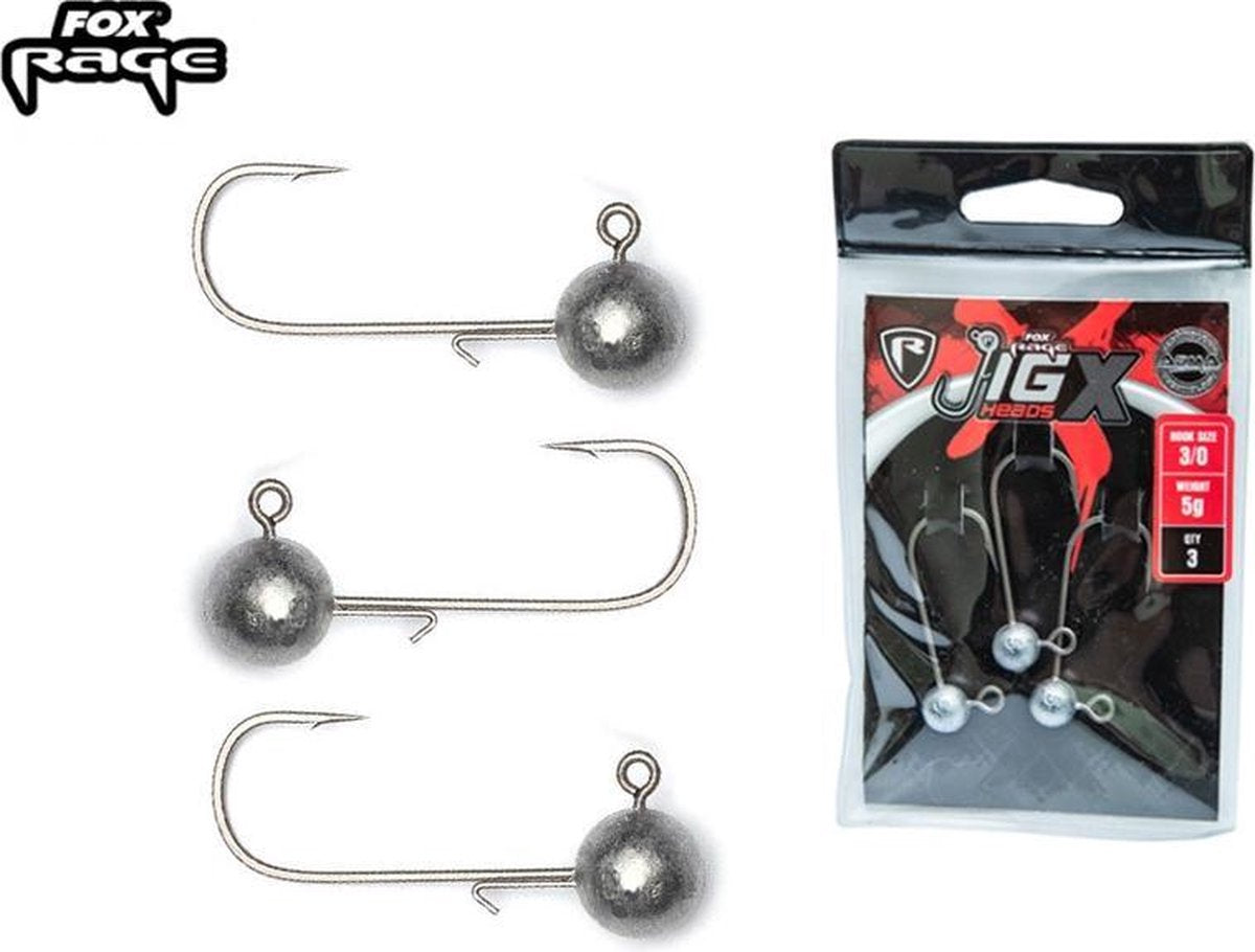 Fox Rage Jig Head X  5/0 - 10 gram