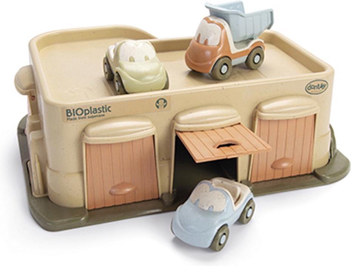 Dantoy - BIO Garage with 3 bio fun cars - One size